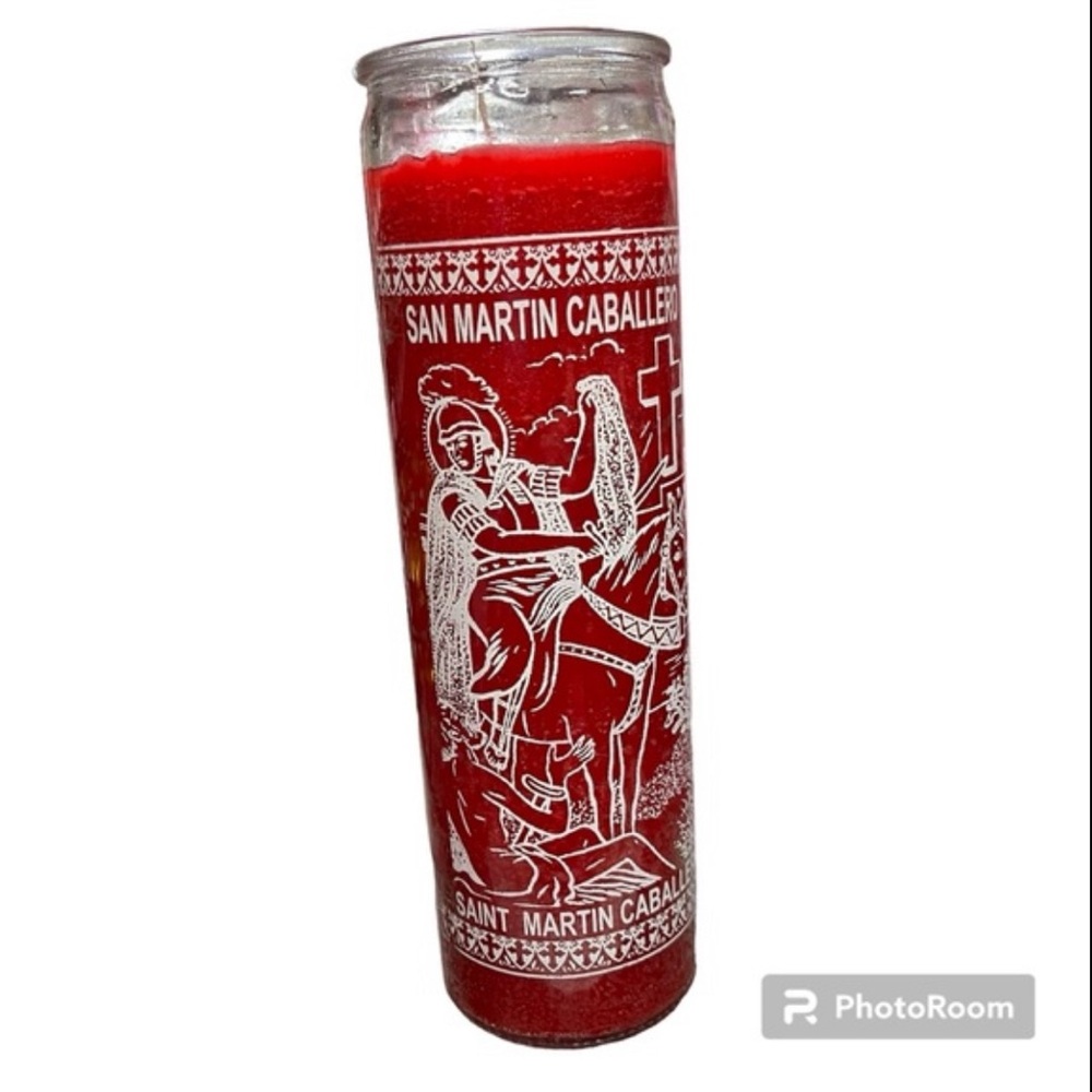 Saint Martin of Tours 7 days candle / vela de 7 dias San Martin Caballero